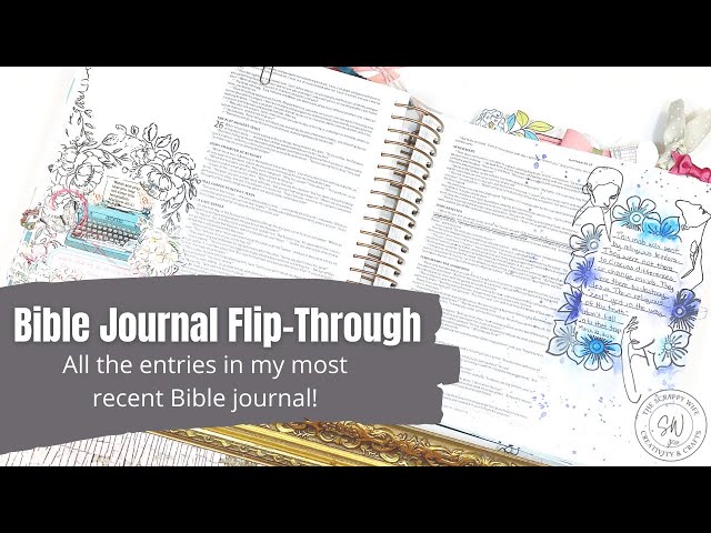 Bible Journaling Flip Thru - Illustrating Bible 