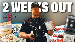 2795 Calorie Full Day of Eating | Day in the Life 2 Weeks Out from Mr. Olympia