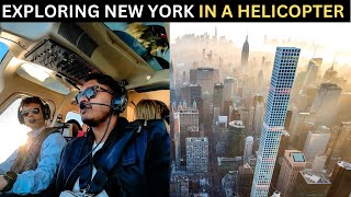 HOW NEW YORK CITY LOOKS LIKE FROM A HELICOPTER ? || CONCRETE JUNGLE ||