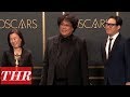 Oscar Winners for 'Parasite' Full Backstage Speech | THR