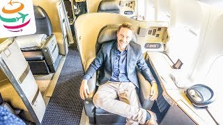 American Airlines First Class (ENG) 777-300ER | GlobalTraveler.TV