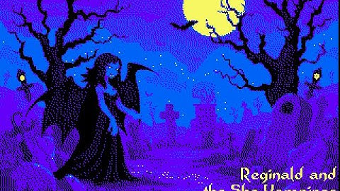 Reginald and the She Vampires - Amstrad CPC - Short gameplay