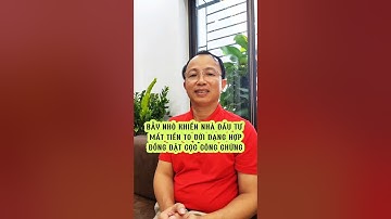 💥BẪY NHỎ KHIẾN NHÀ ĐẦU TƯ MẤT TIỀN TO VỚI DẠNG HỢP ĐỒNG ĐẶT CỌC CÔNG CHỨNG MUA BÁN NHÀ ĐẤT #nhadat