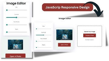 how to create image editor using JavaScript| easy image editor| JavaScript step by step tutorial