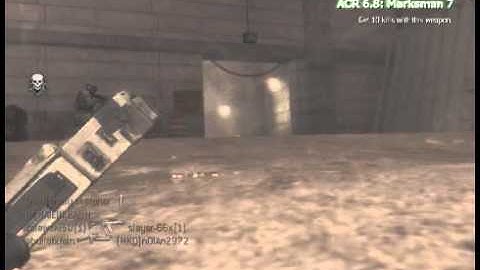 MW3- 5 kills predator missile