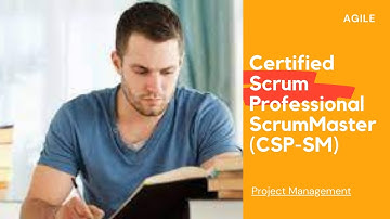 Certified Scrum Professional ScrumMaster CSP SM