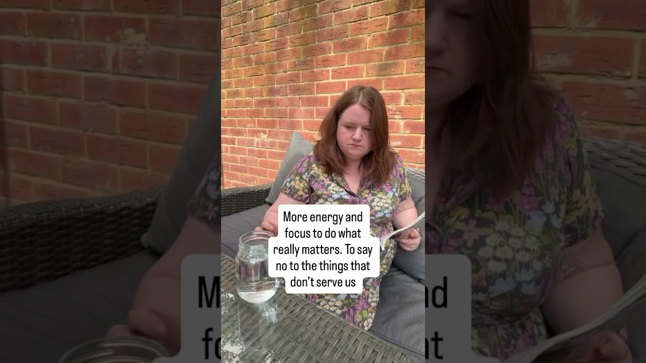 Think of your energy as expensive