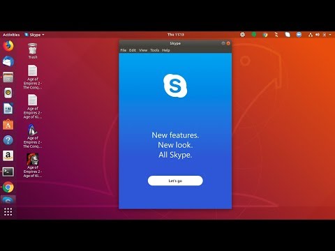 Video: Cara Memasang Skype Di Linux