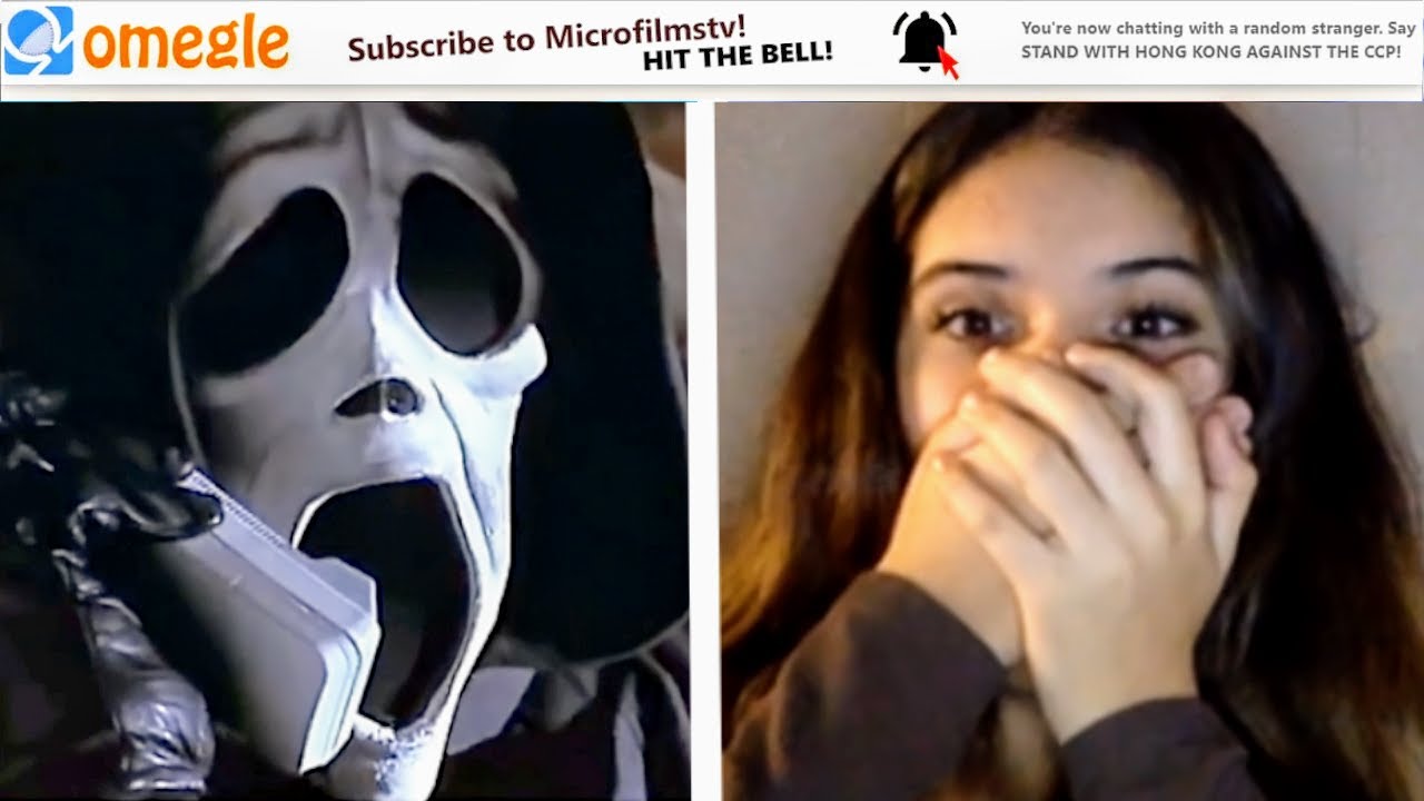 OMEGLE but it's Scary Movie Ep1 (Ghostface Prank SCREAM 2022)