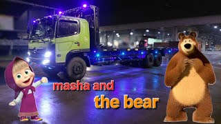 Download lagu telolet masha and the bear film dari negara Rusia #basuri #busmania #shorts #trending