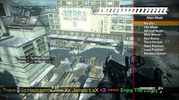 COD GHOST - FREE MOD MENU - SUBSCRIBERS ONLY