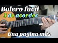 Bolero Facil de 3 Acordes - Una Pagina Mas (Tutorial Guitarra)