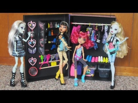 Manualidades para muñecas: haz un armario vestidor closet para tu ... Roperos para barbie