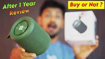 Portronics SoundDrum P Review After 1 Year of Use 🔥 | Honest Long-Term Speaker Review 🎶