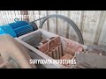 Making of a Mini Crusher for Bricks and Cement Blocks