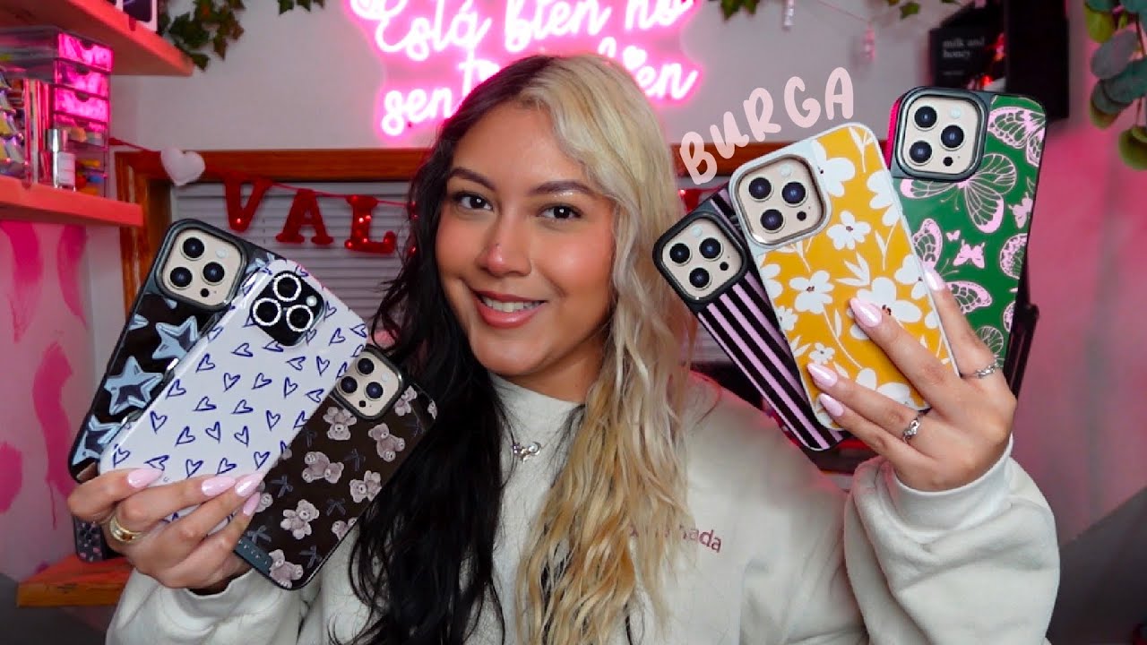 BURGA ELITE MIRROR PHONE CASES HAUL & Review for iPhone 16 Pro Max