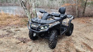 Thrilling OffRoad Adventure: Riding, Jumping, and Donuts on the Can Am Outlander Max XT 850!