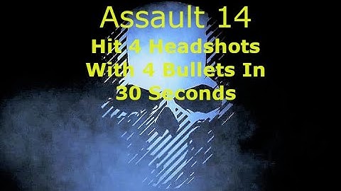 Ghost Recon Breakpoint : Assault Rank 14 : Hit 4 Headshots With 4 Bullets In 30 Seconds *NEW*