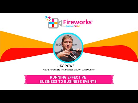 Running Effective B2B Events by Jay Powell | Video Game Business | EVENTICON 2021 - The Comeback