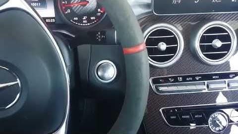 Removing and inserting the keyless go button for Mercedes benz