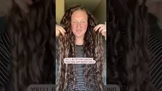 Frizz free curly hair routine #lusbrands #loveurcurls #longhair #curlyhairroutine