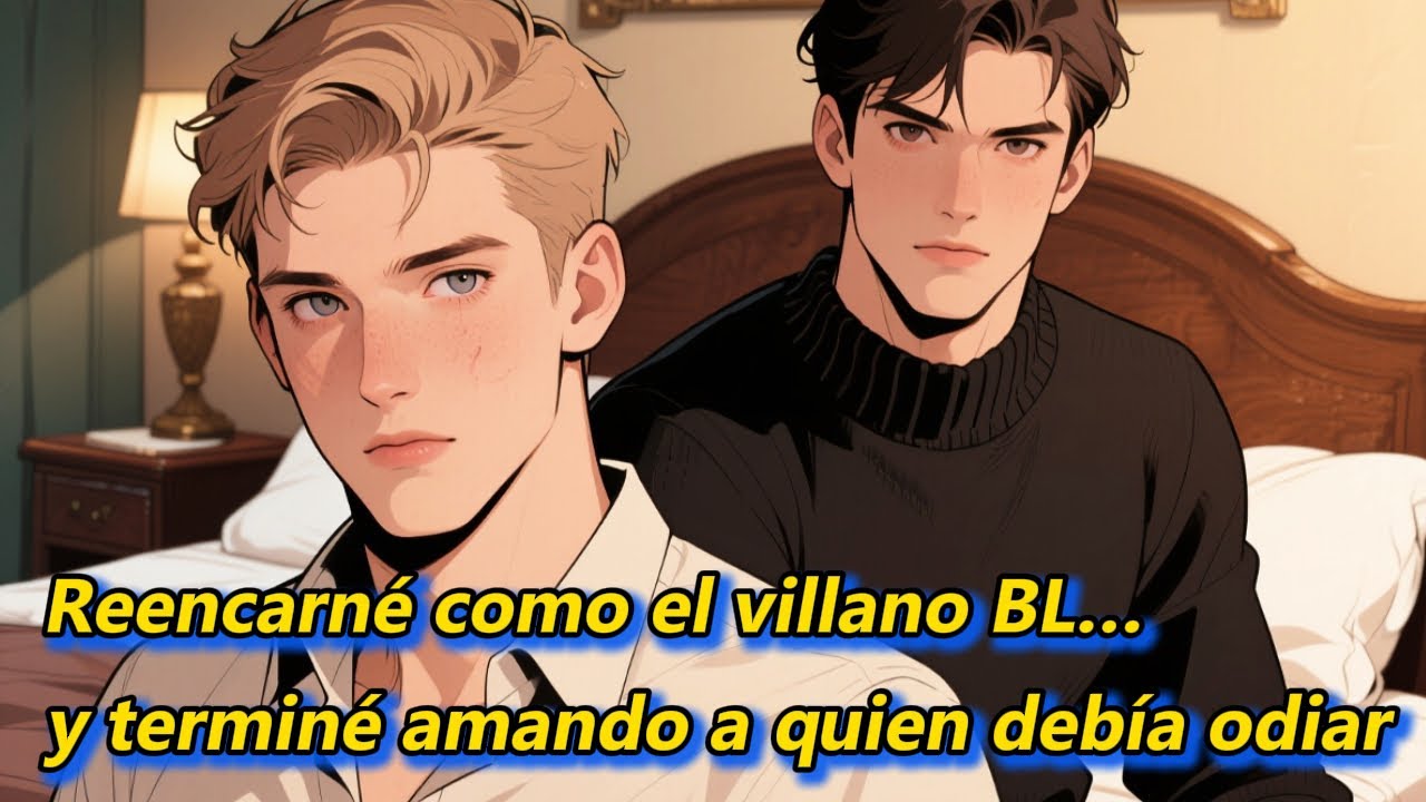 Reencarné como el villano BL… y terminé amando a quien debía odiar