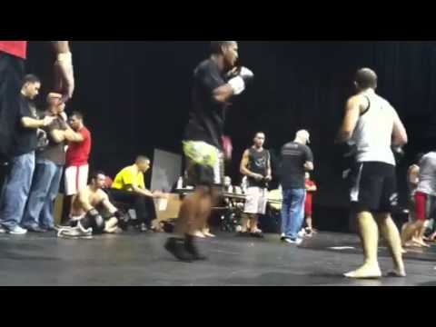 Michael Trujillo at Bellator tryouts Round 2