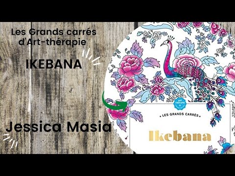 Ikebana - Jessica Masia for Hachette // Adult Colouring Book Flip Through