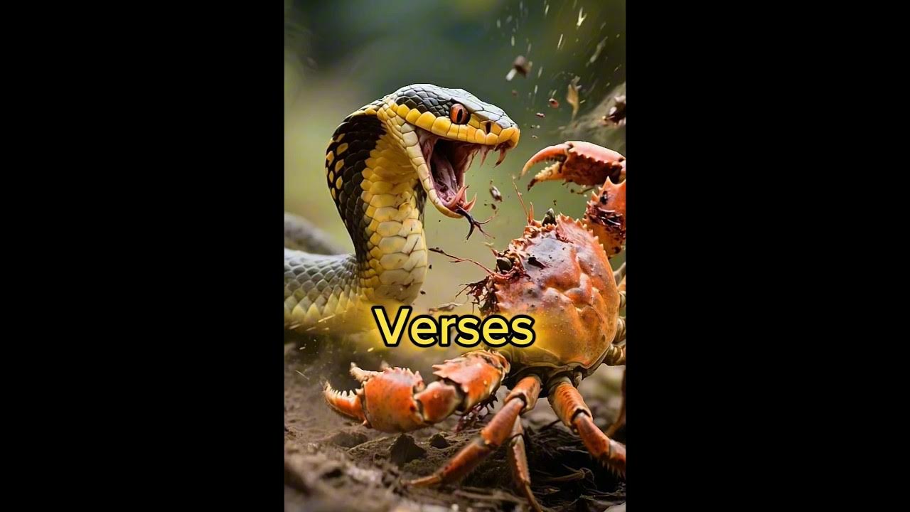Seaview Clash #cobra verses #Crab #verseszoo #animals Seaview Clash #cobra verses #Crab #verseszoo #animals