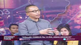 Download lagu RIZAL RAMLI & Drajad Wibowo dlm INDONESIA BUSINESS FORUM september 2018 'DOLLAR 15RB, AWAS KRISMON'