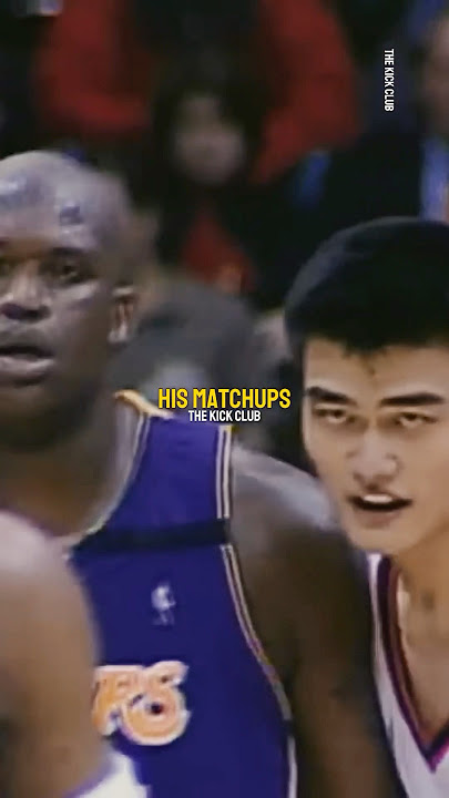 How Yao Ming started dunking 😂