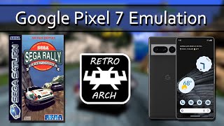 Sega Rally Championship Plus On Google Pixel 7 Retroarch Emulator Android Sega Saturn