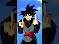 "BLACK GOKU PUNCHED GOKU ONCE."...🔥