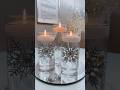 Beautiful Christmas Floating candles DIY use this easy idea to decorate this Christmas season