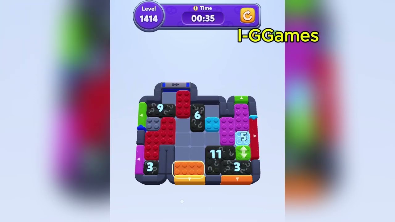Color Block Jam Level 1414 - YouTube