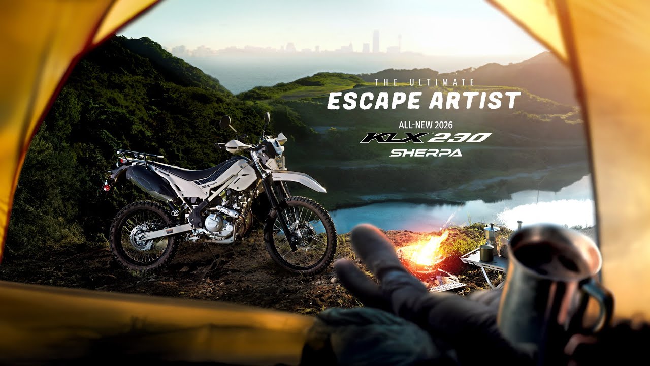 The All-New 2026 Kawasaki KLX 230 SHERPA S ABS | Official Video