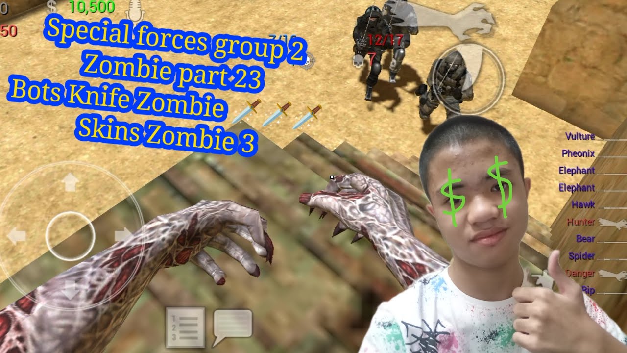 Special forces group 2 Zombie part 23 knife 🗡️🗡️🗡️