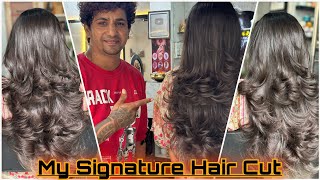 Advanced signature Hair cut by @AvinashHAIRCARE /step by step/easy way/Layer & step hair cut/2023 screenshot 1