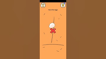 Brain It Level 16 Save the egg - Gameplay Solution Walkthrough