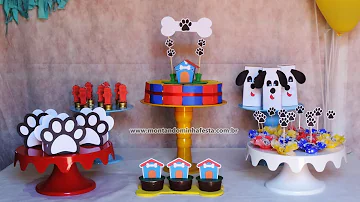 Como planejar uma festa de cachorro?