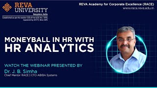 Celebrity Moneyball In HR With HR Analytics| Webinar| RACE | REVA University Wealth