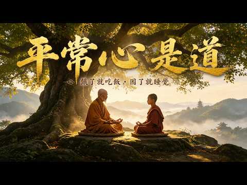 平常心是道｜餓了就吃飯 困了就睡覺｜禪意佛樂 · 靜心療愈音樂｜Zen Meditation Music