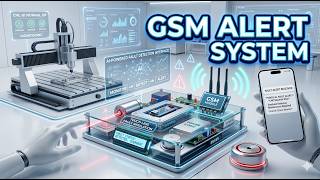 CNC Machine Fault Monitoring System with GSM | IoT Project | Ezone Trichy