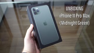 Unboxing do iPhone 11 Pro Max (Midnight Green)