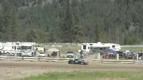 Eagle Track Raceway Dennis Corfe Time In Crash (La...