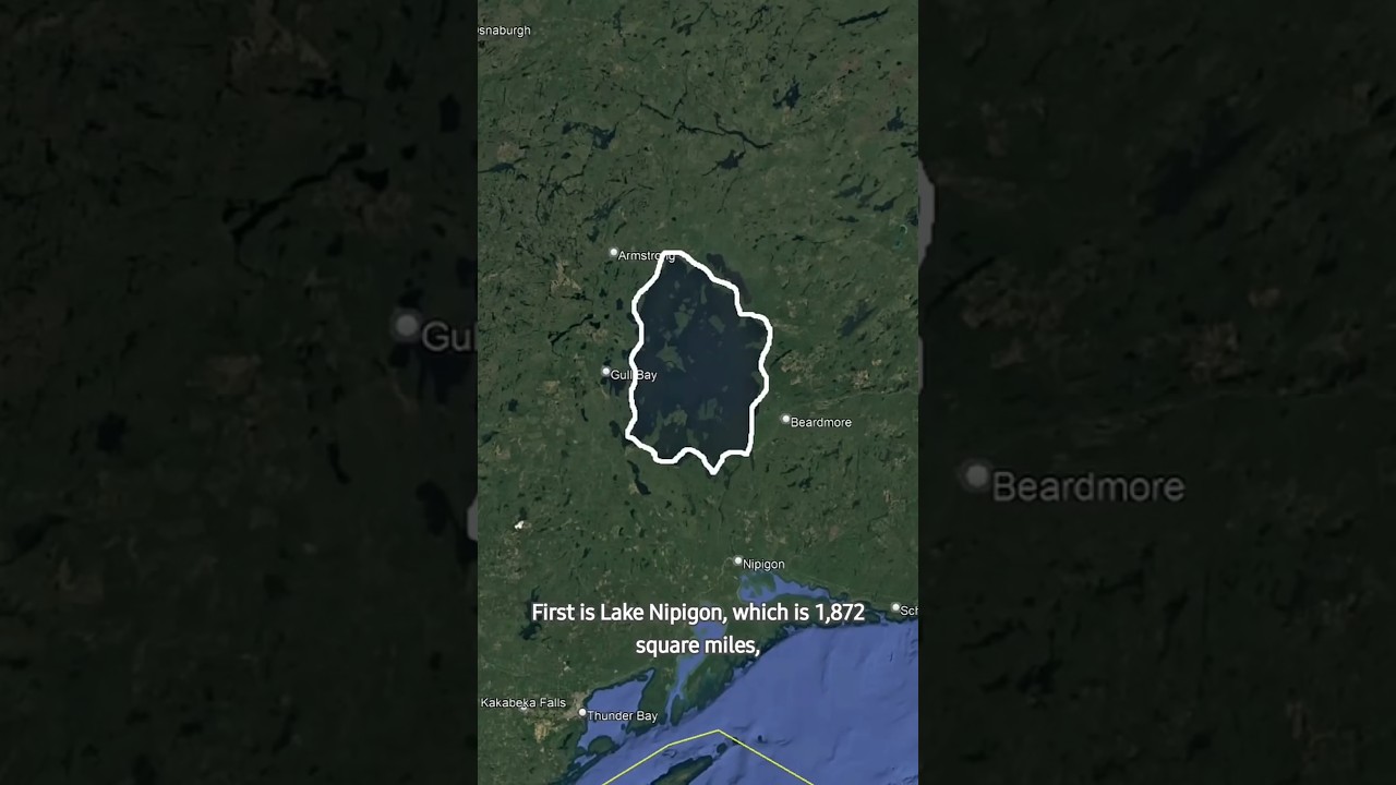 America's Forgotten Great Lakes #geography