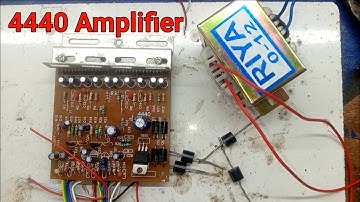 How To Add Transformer In Amplifier |4440 बोर्ड में ट्रांसफॉर्मर कैसे लगाएंगे | Anand Kr Technical