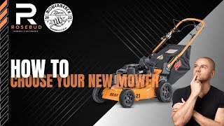 How to choose a new mower | Mowtech