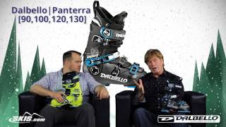 2016 Dalbello Panterra 90, 100, 120, and 130 Mens Boot Overview by SkisDotCom