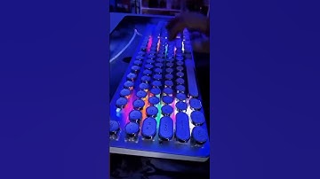 Amazing Vintage Typewriter Style RGB Keyboard 🎹 #Shorts #Keyboard #GamingKeyboard #RGBKeyboard